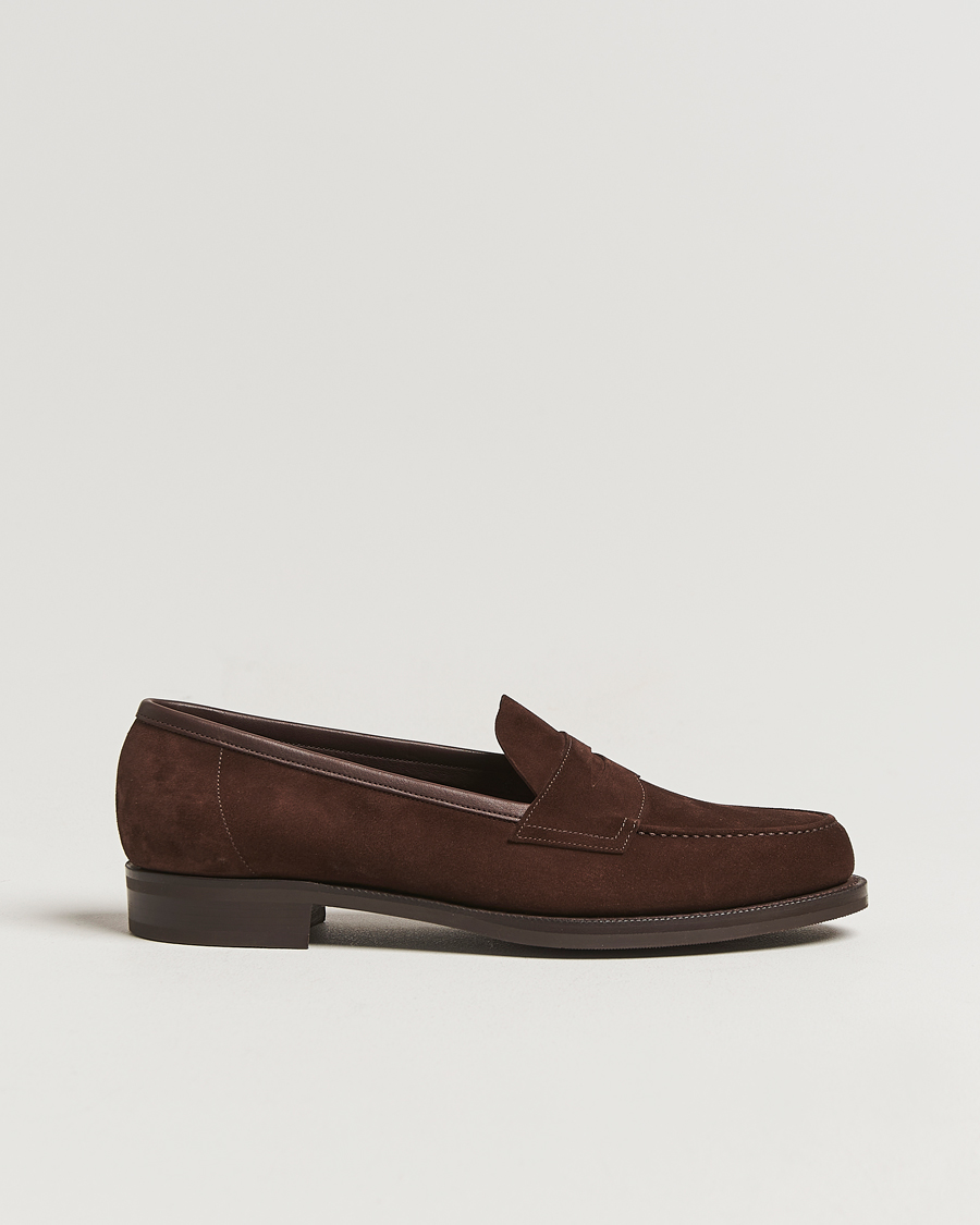 Herre | Loafers | Edward Green | Pimlico Suede Loafers Mink