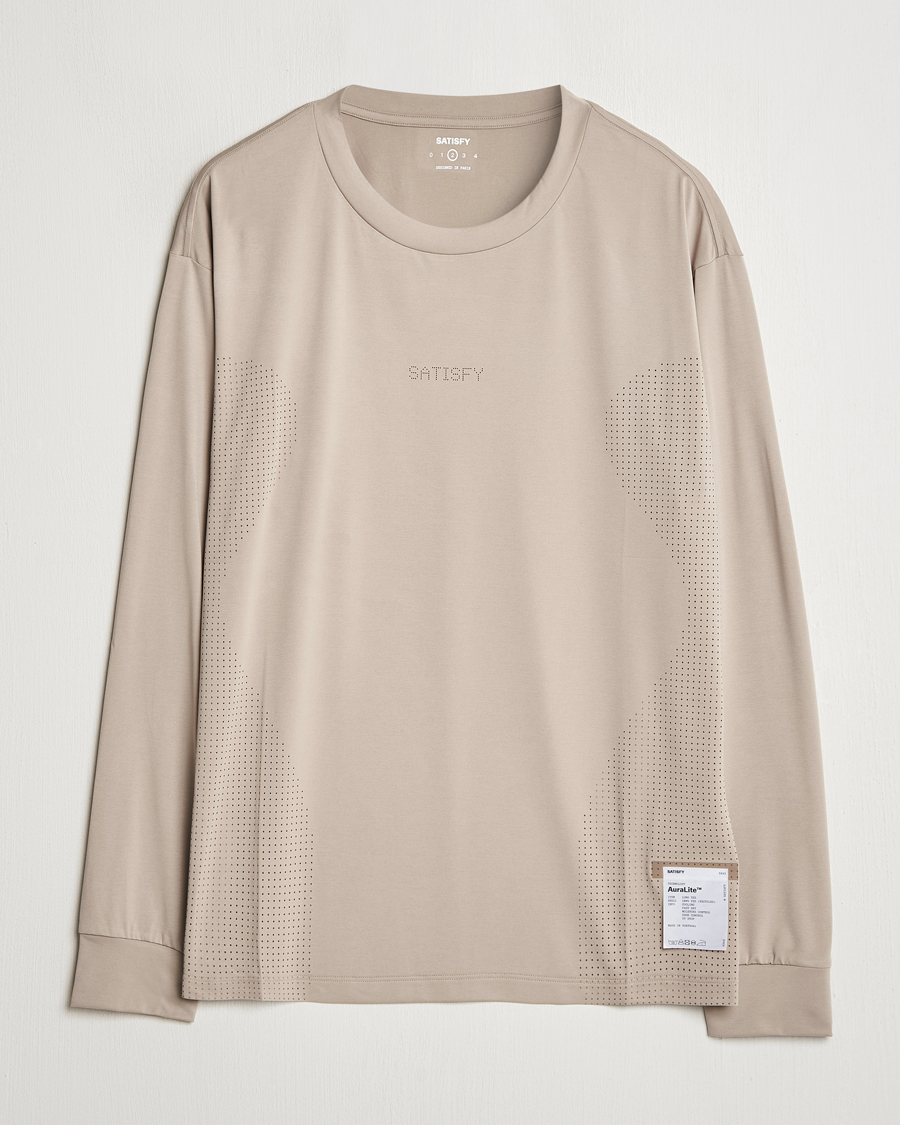 Herre | T-Shirts | Satisfy | AuraLite Air Long Sleeve T-Shirt Estaurilite