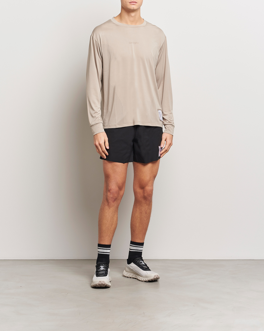 Herre | T-Shirts | Satisfy | AuraLite Air Long Sleeve T-Shirt Estaurilite