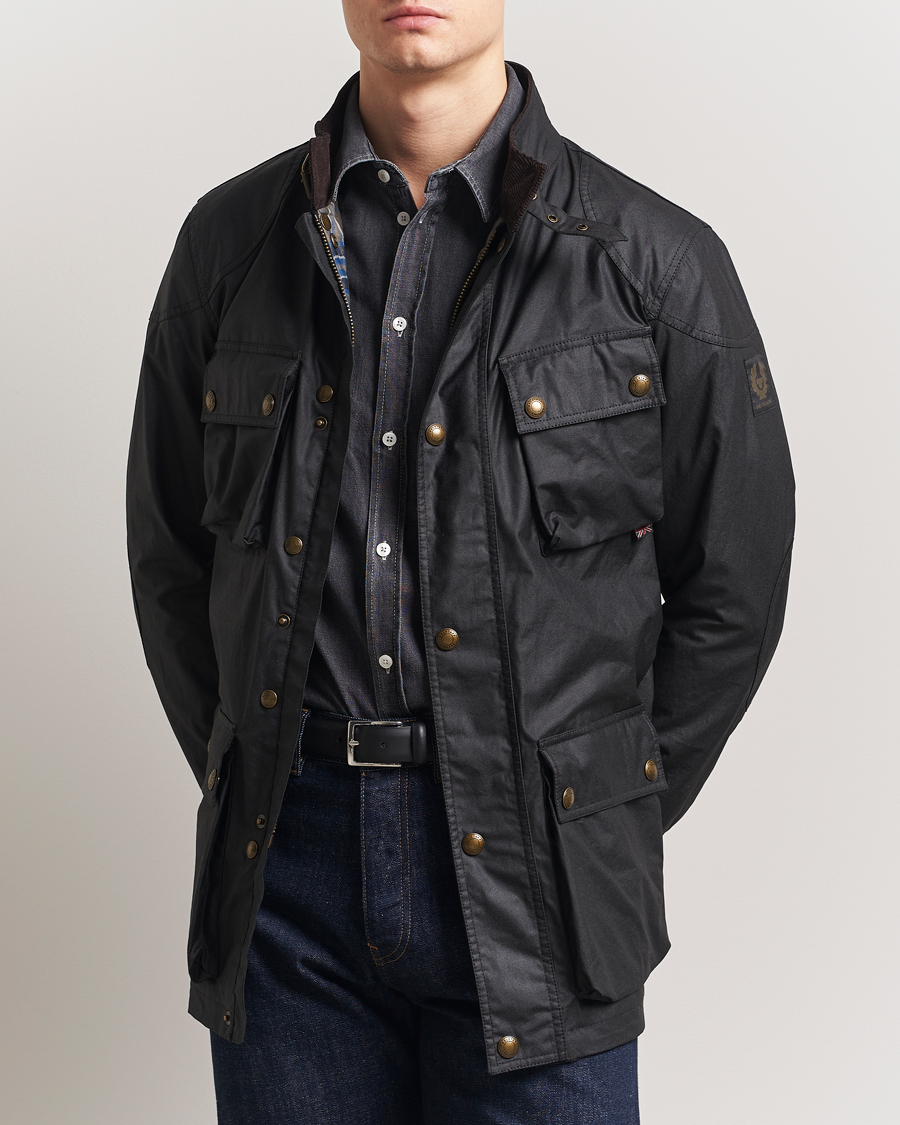 Herre | Jakker | Belstaff | Trailmaster Wax Jacket Black