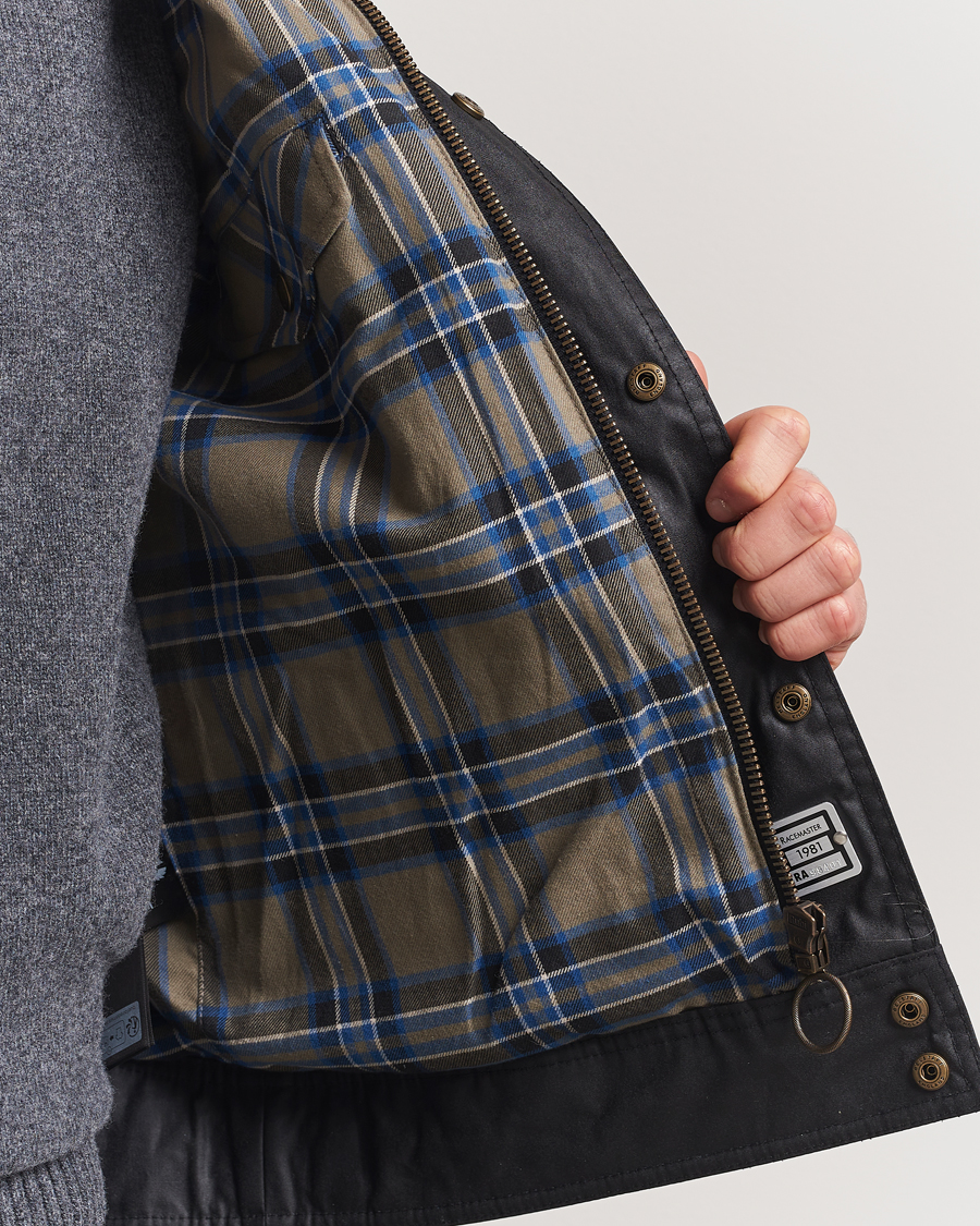 Herre | Jakker | Belstaff | Racemaster Waxed Jacket Black