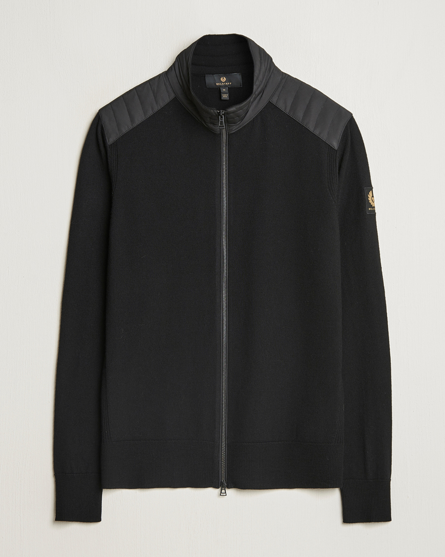 Herre | Trøjer | Belstaff | Kelby Zip Cardigan Black