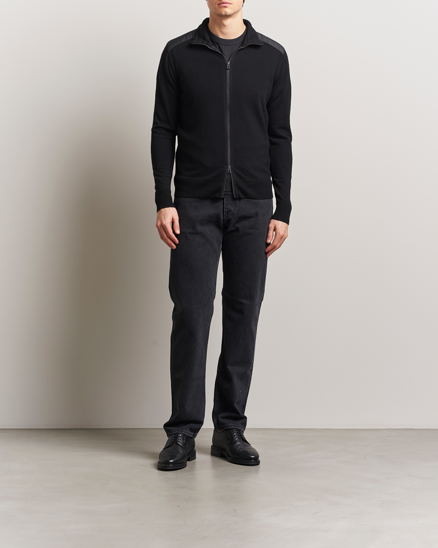 Herre | Trøjer | Belstaff | Kelby Zip Cardigan Black