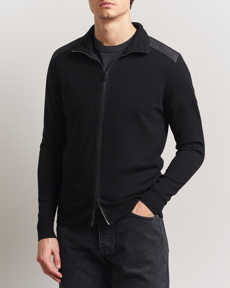 Herre | Trøjer | Belstaff | Kelby Zip Cardigan Black