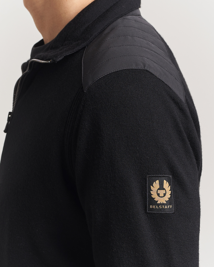 Herre | Trøjer | Belstaff | Kelby Zip Cardigan Black