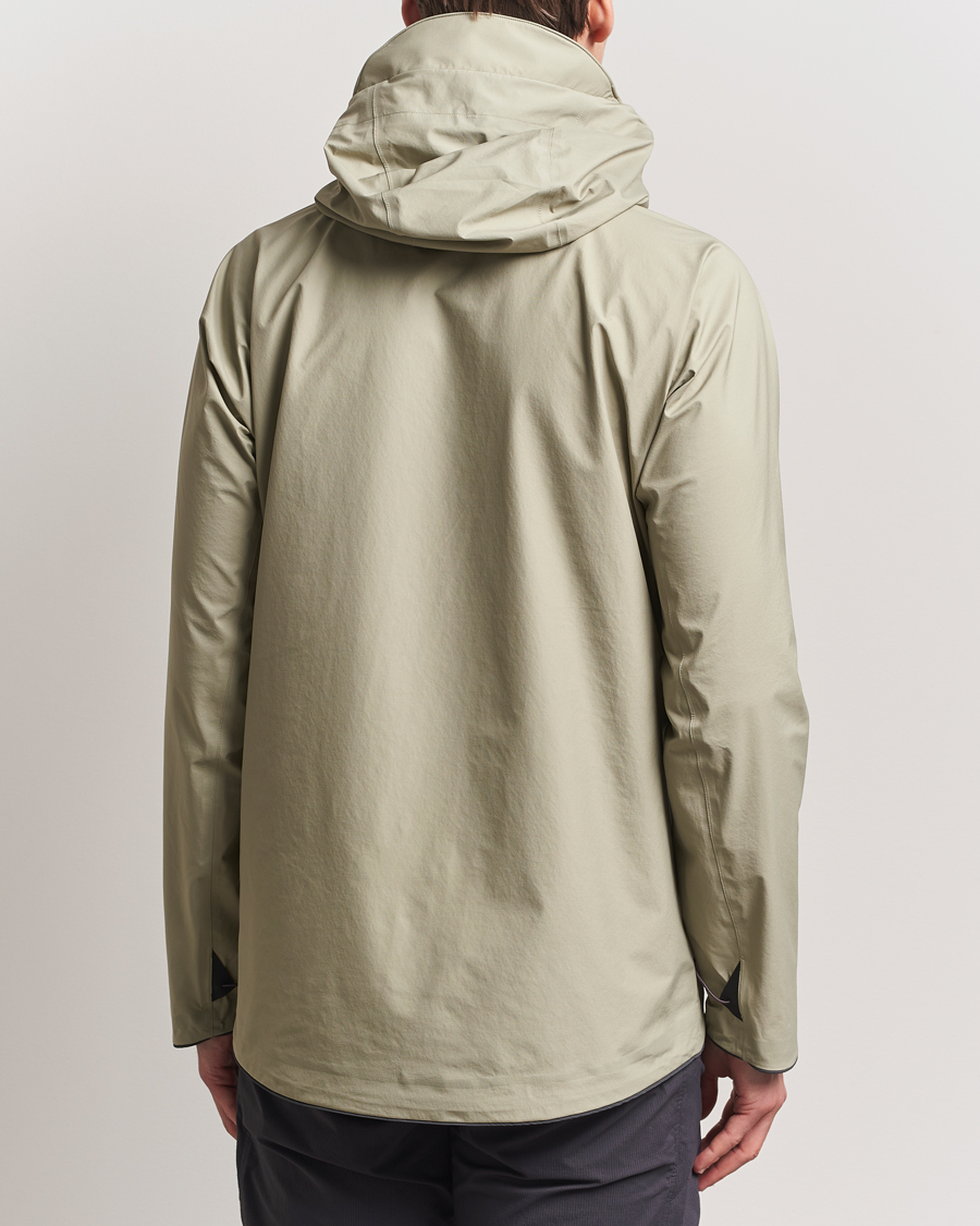 Herre | Jakker | Klättermusen | Asynja Lightweight Waterproof Jacket Silver Green