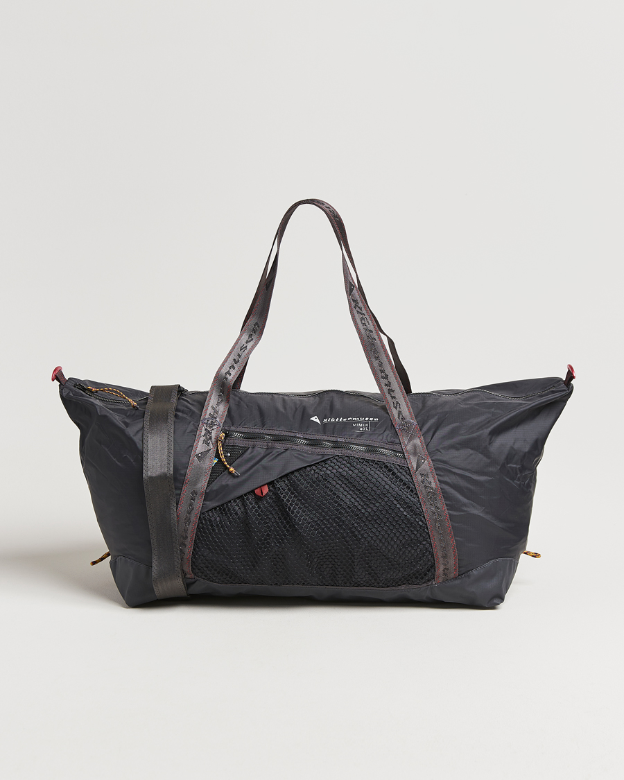 Herre | Tasker | Klättermusen | Mimer Dufflebag 40L Raven