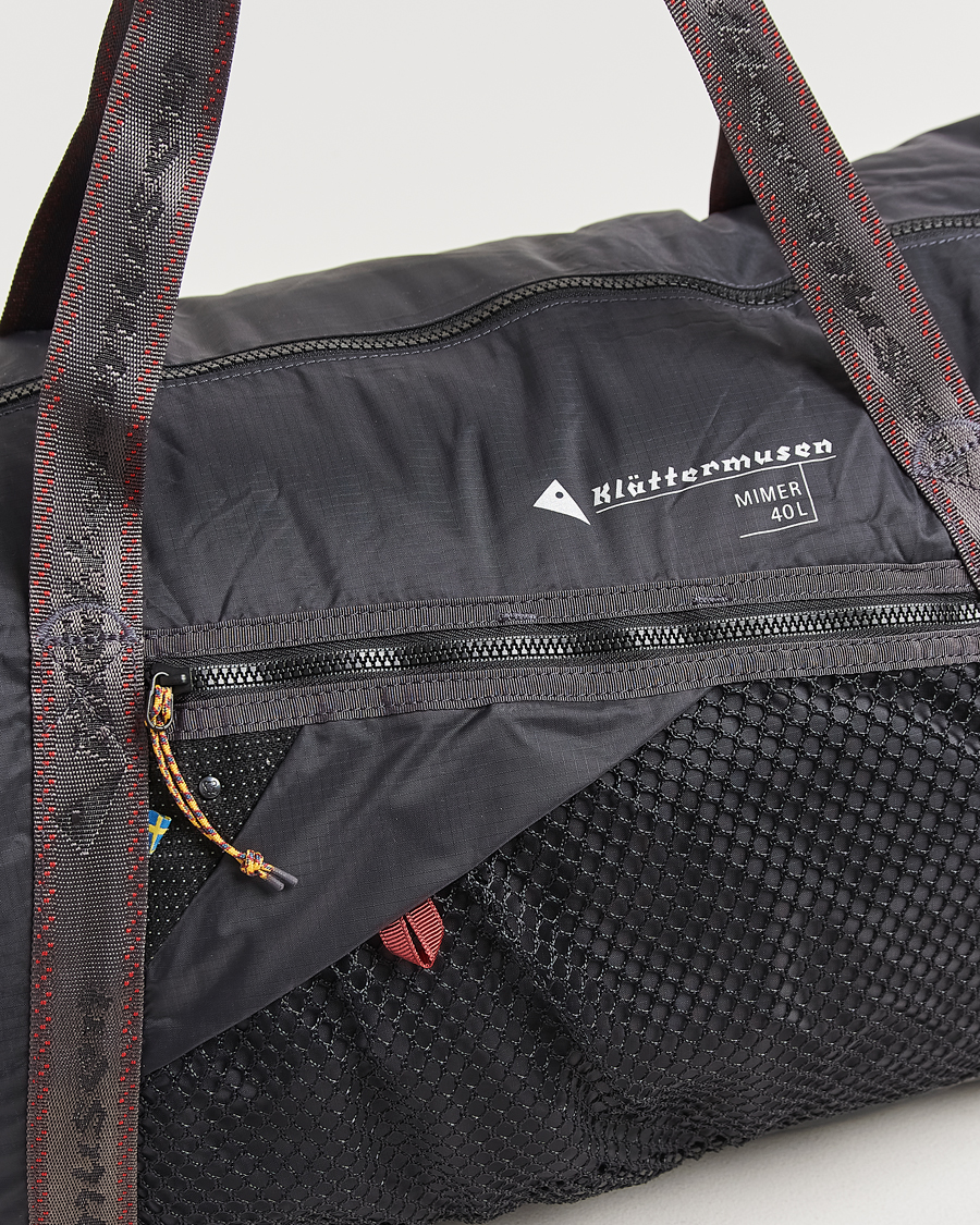 Herre | Tasker | Klättermusen | Mimer Dufflebag 40L Raven