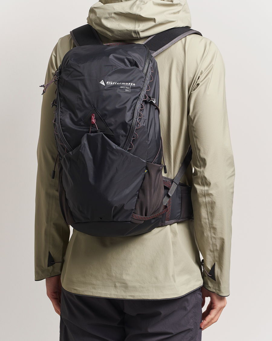 Herre | Tasker | Klättermusen | Gilling Backpack 20L Raven