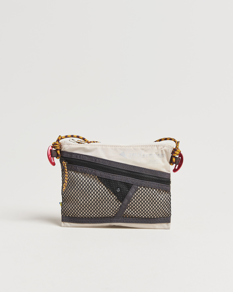 Herre | Tasker | Klättermusen | Algir Accessory Bag Small Putty Grey
