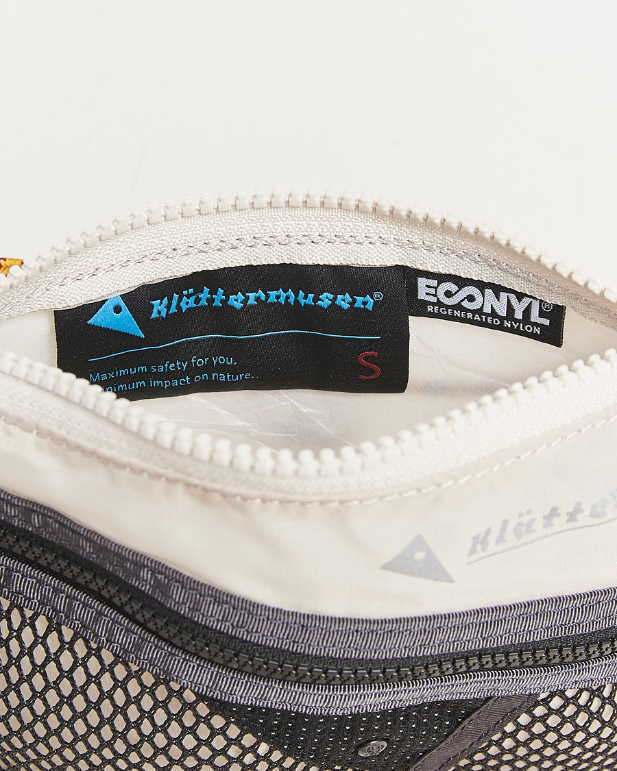 Herre | Tasker | Klättermusen | Algir Accessory Bag Small Putty Grey