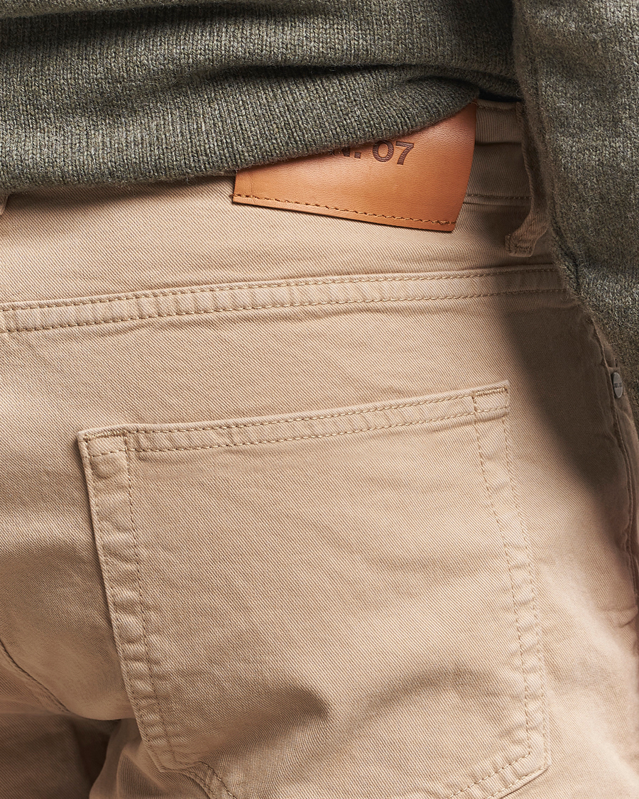 Herre | Bukser | NN07 | Tony 5-Pocket Pants Khaki Beige