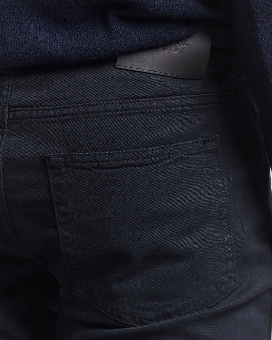 Herre | Bukser | NN07 | Tony 5-Pocket Pants Navy Blue