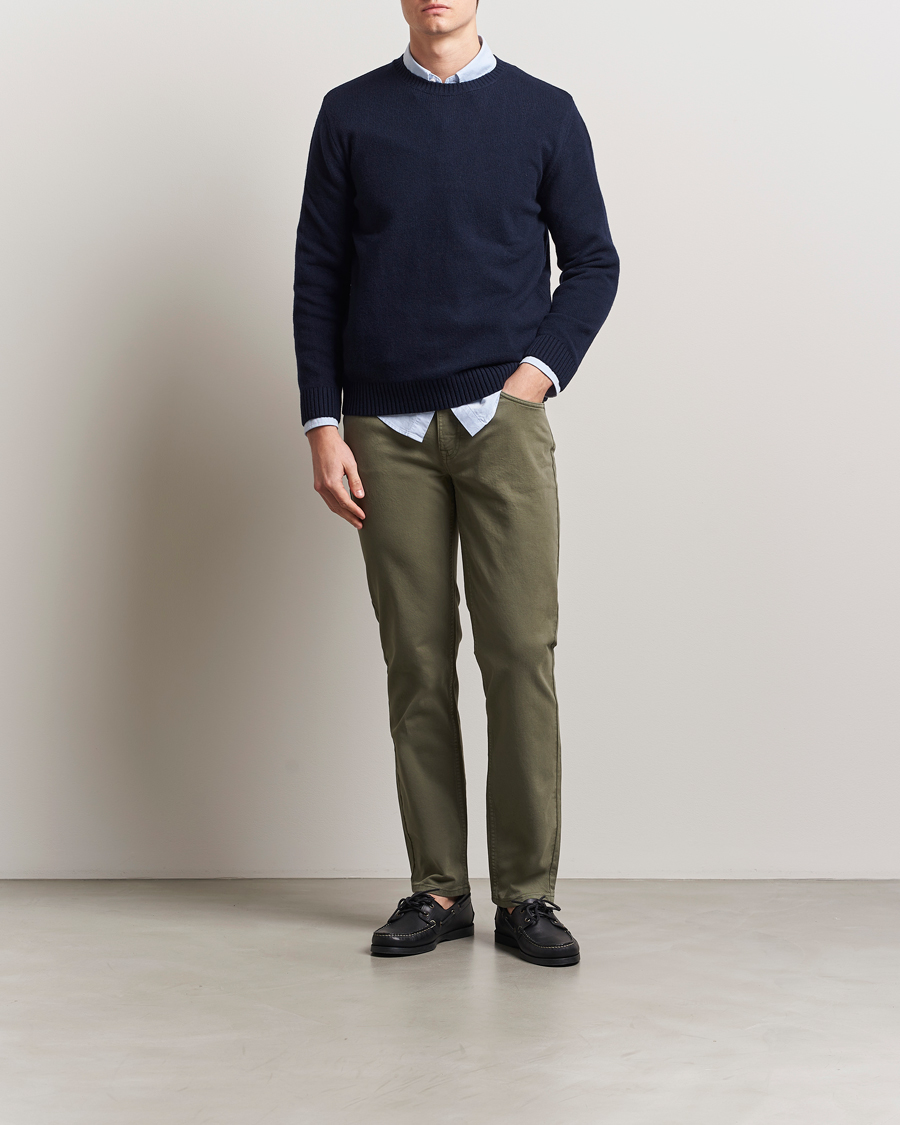 Herre | Bukser | NN07 | Tony 5-Pocket Pants Capers Green