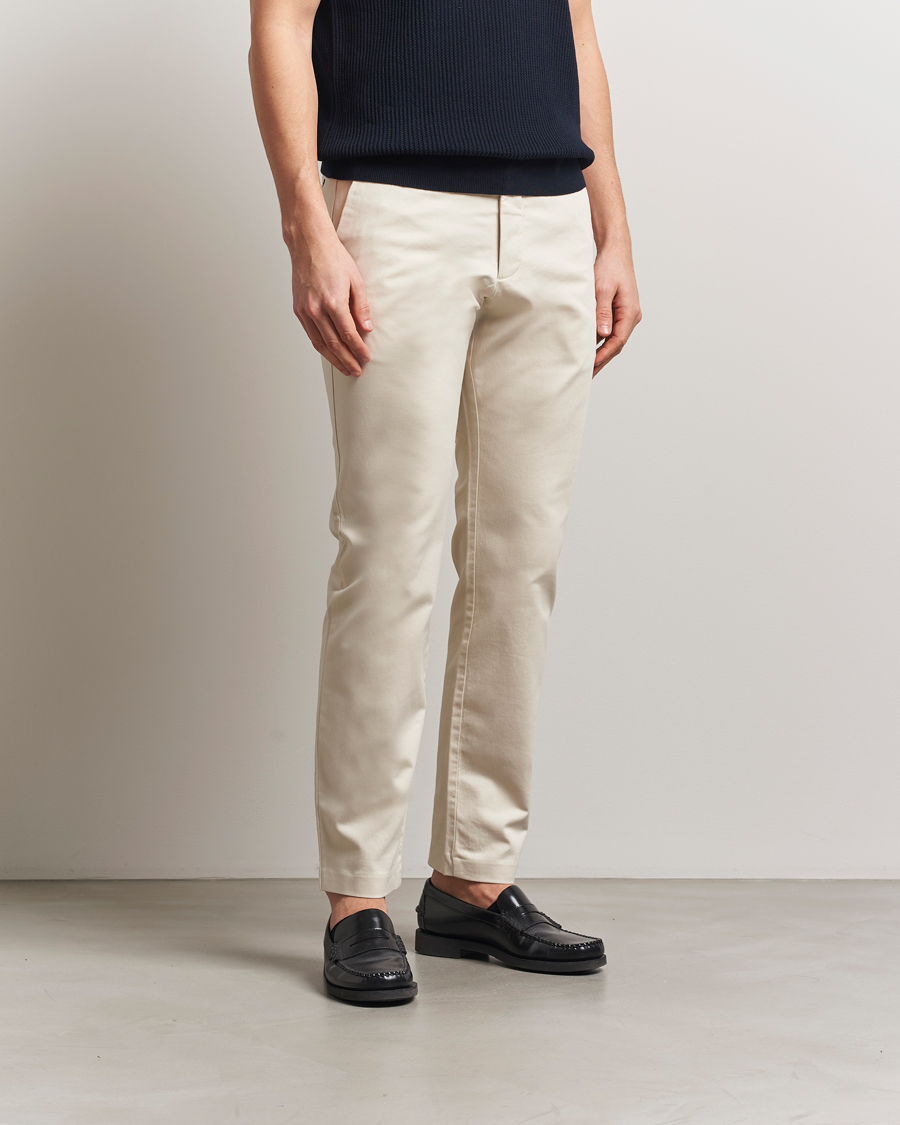 Herre | Bukser | NN07 | Theo Regular Fit Stretch Chinos Ivory