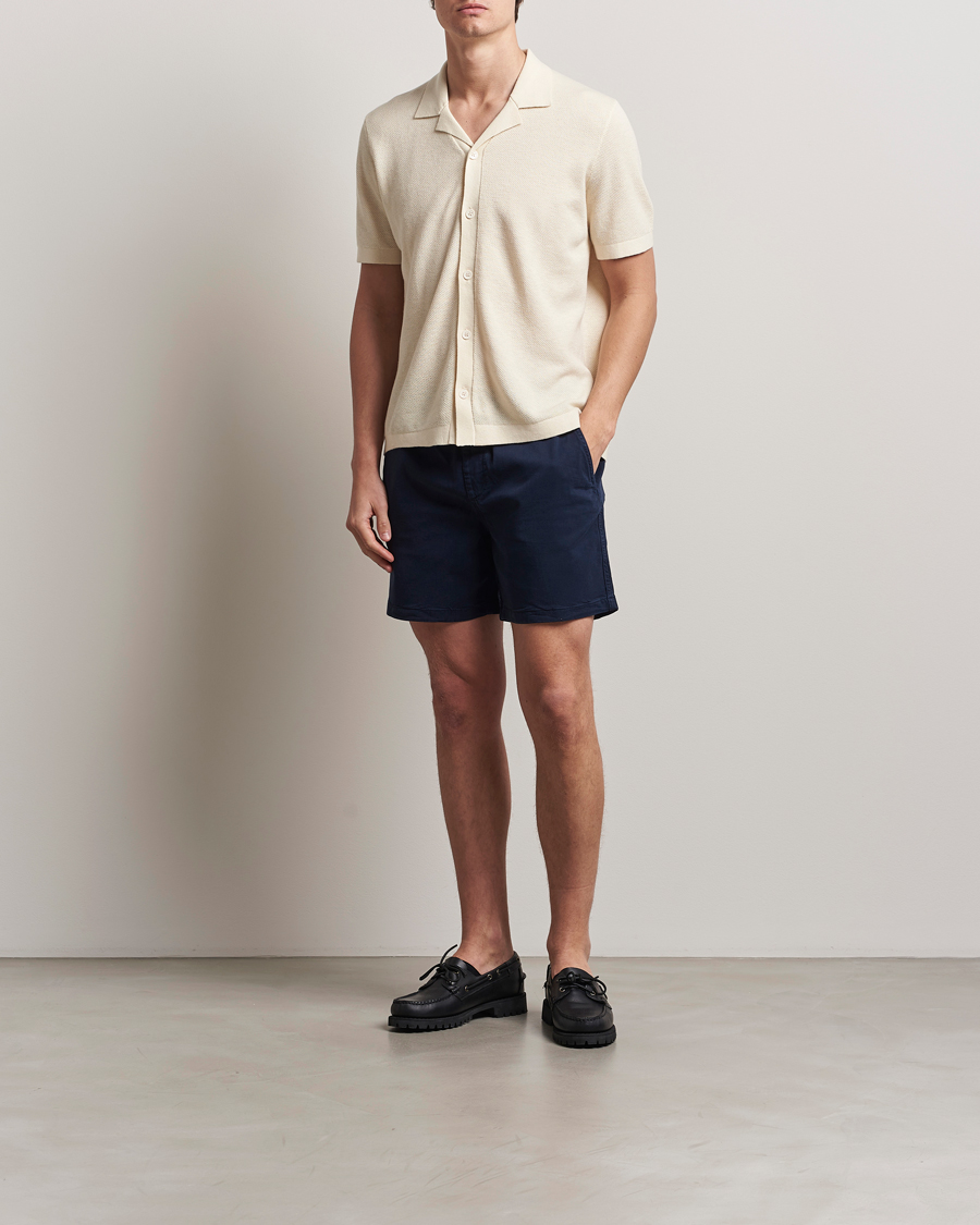 Herre | Shorts | NN07 | Gregor Drawstring Shorts Navy Blue
