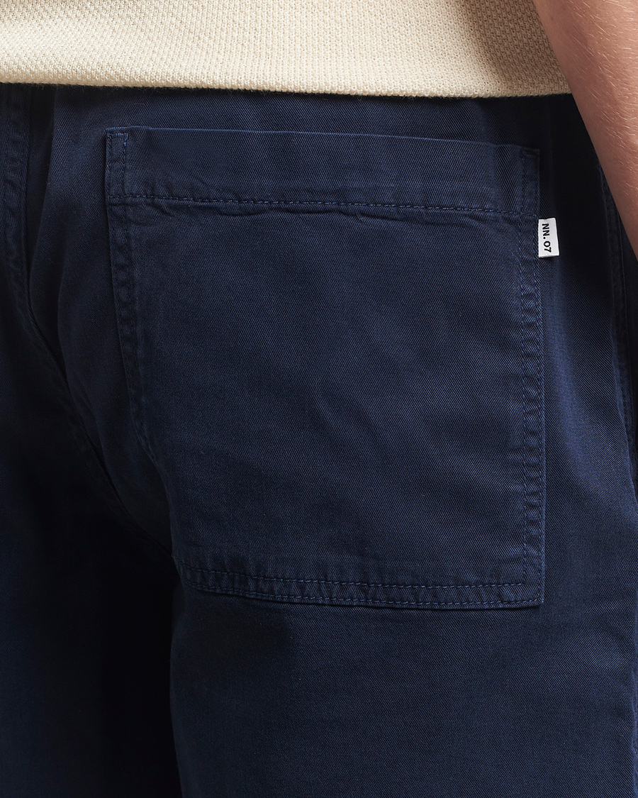 Herre | Shorts | NN07 | Gregor Drawstring Shorts Navy Blue