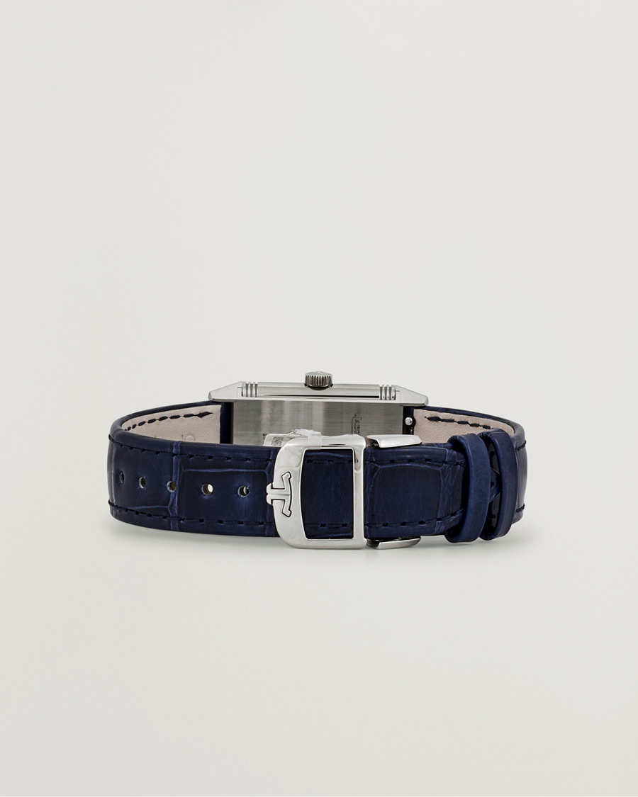 Herre | Jaeger-LeCoultre Pre-Owned Reverso Classic Monoface Blue | Jaeger-LeCoultre Pre-Owned | Reverso Classic Monoface Blue
