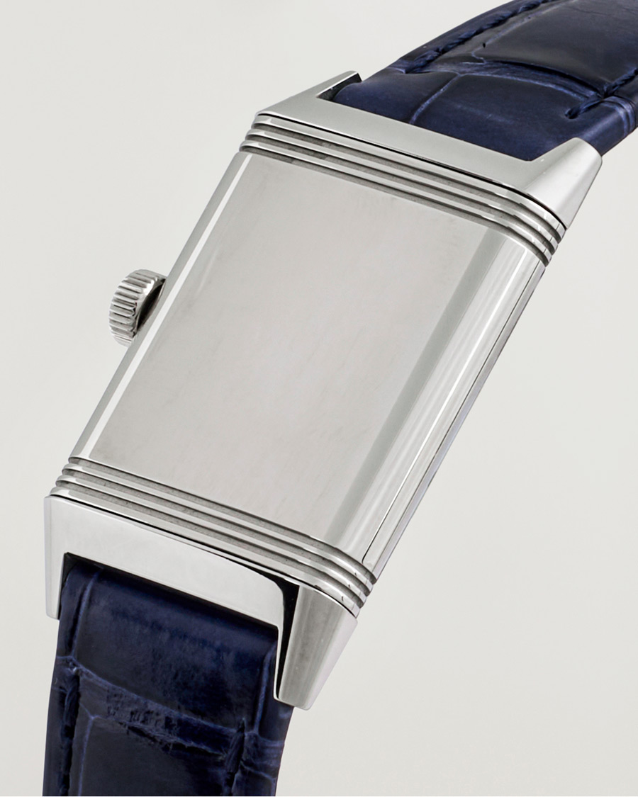Herre | Jaeger-LeCoultre Pre-Owned Reverso Classic Monoface Blue | Jaeger-LeCoultre Pre-Owned | Reverso Classic Monoface Blue