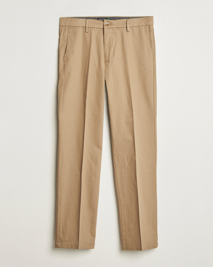 Herre | Bukser | Dockers | Stain Defender Straight Chino New British Khaki