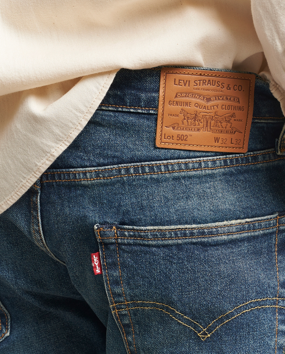 Herre | Jeans | Levi's | 502 Taper Jeans Been There Selvedge