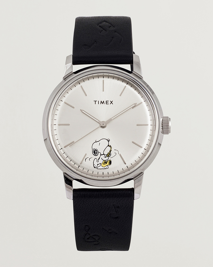 Herre | Timex Timex X Peanuts Marlin Snoopy Automatic 40mm Silver Dial | Timex | X Peanuts Marlin Snoopy Automatic 40mm Silver Dial