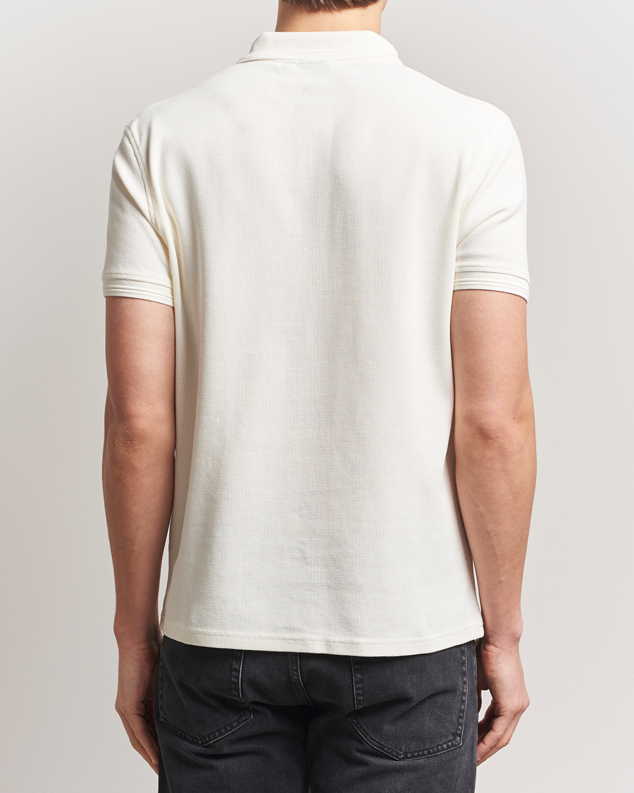 Herre | Polotrøjer | Barbour International | Charlie Textured Polo Whisper White