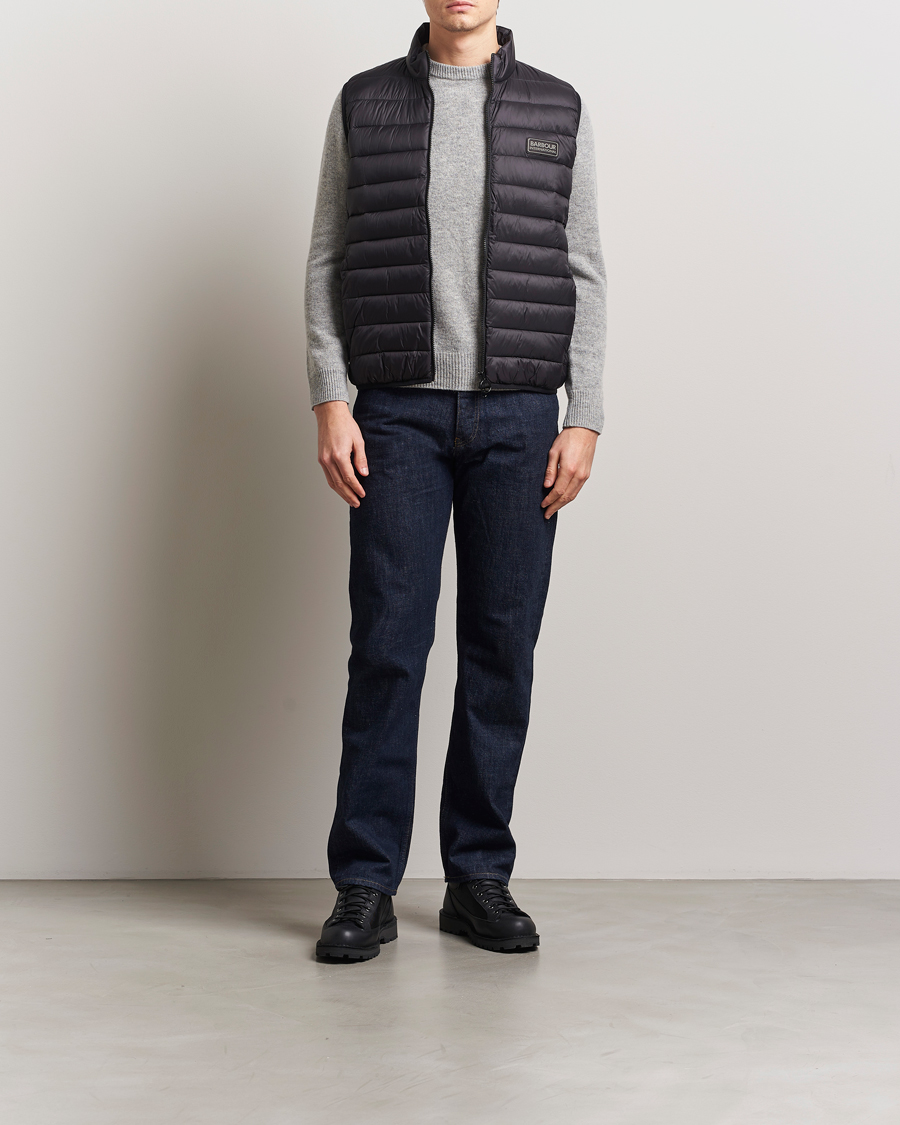 Herre | Jakker | Barbour International | Trer Reed Puffer Gilet Black