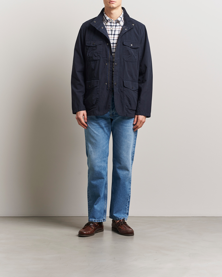 Herre | Jakker | Barbour Lifestyle | Ogston Casual Jacket Navy