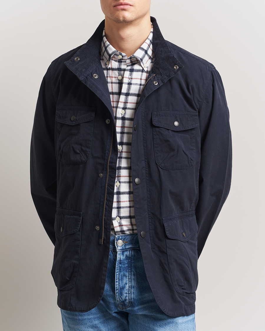 Herre | Jakker | Barbour Lifestyle | Ogston Casual Jacket Navy