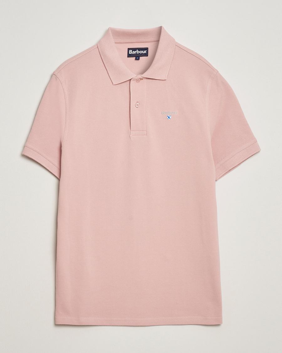 Herre | Polotrøjer | Barbour Lifestyle | Sports Polo Pink Mist
