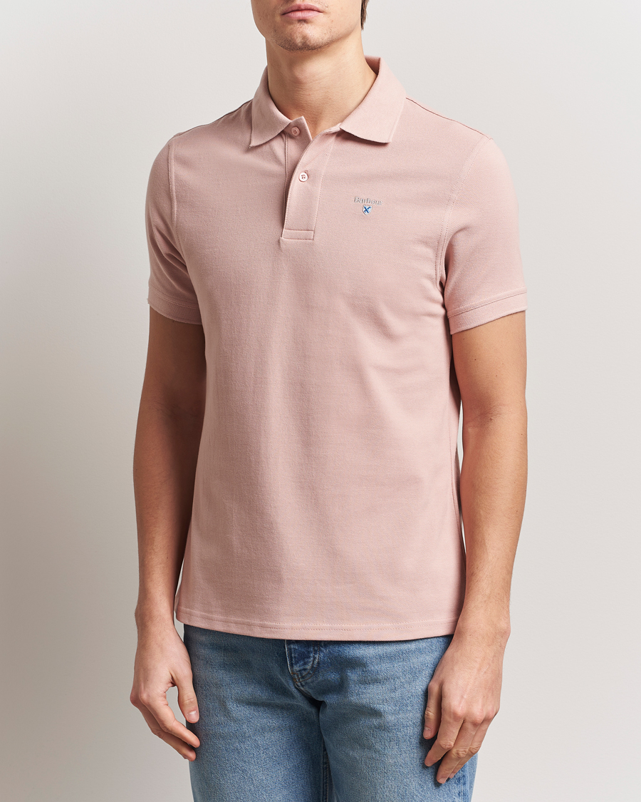 Herre | Polotrøjer | Barbour Lifestyle | Sports Polo Pink Mist