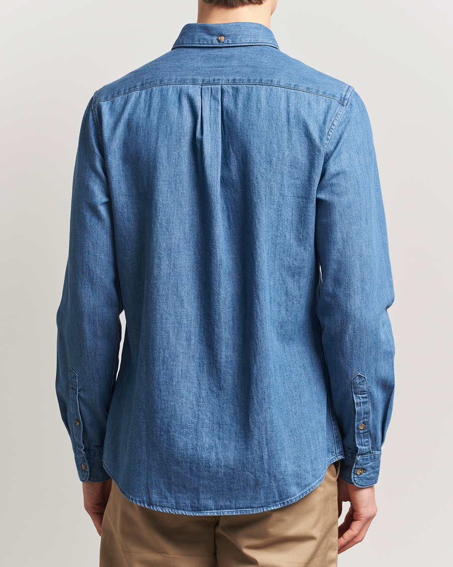 Herre | Skjorter | Barbour Lifestyle | Chambray Crest Shirt Chambray