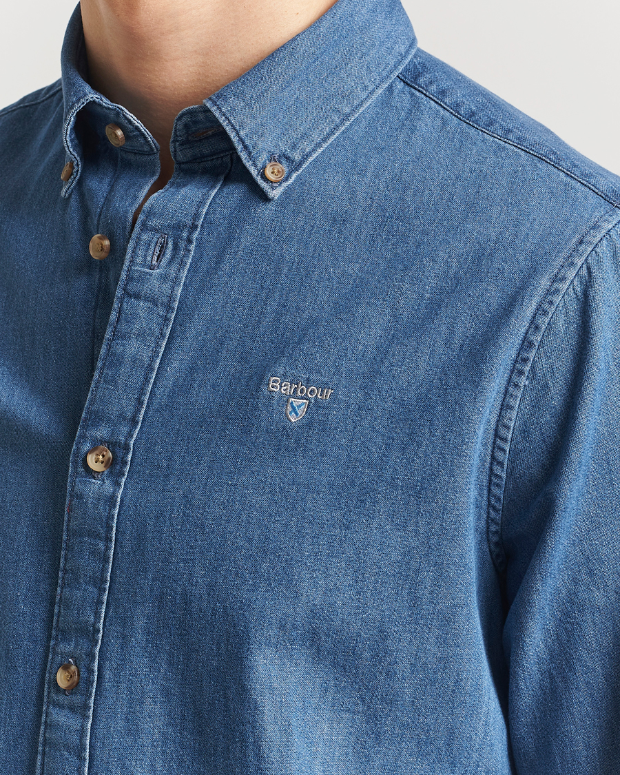 Herre | Skjorter | Barbour Lifestyle | Chambray Crest Shirt Chambray