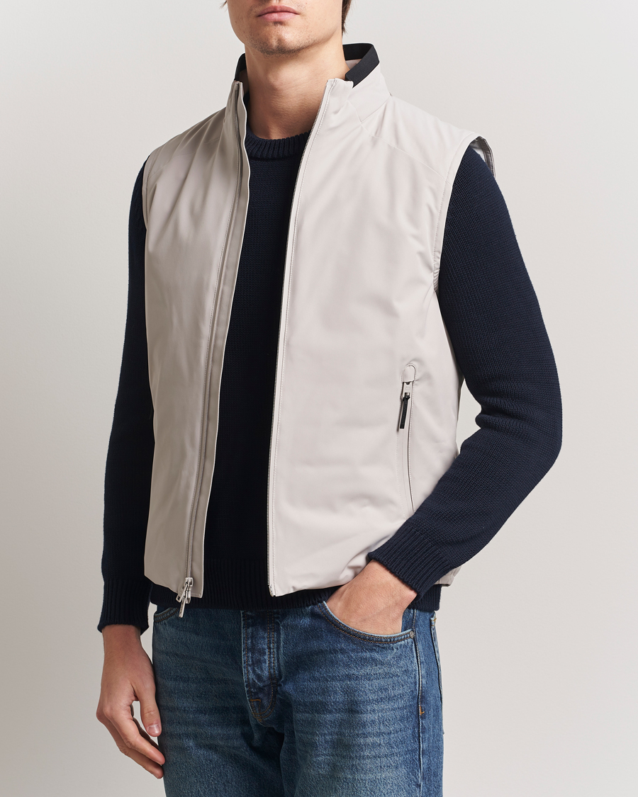 Herre | Jakker | Woolrich | Sailing Two Layer Vest Dove