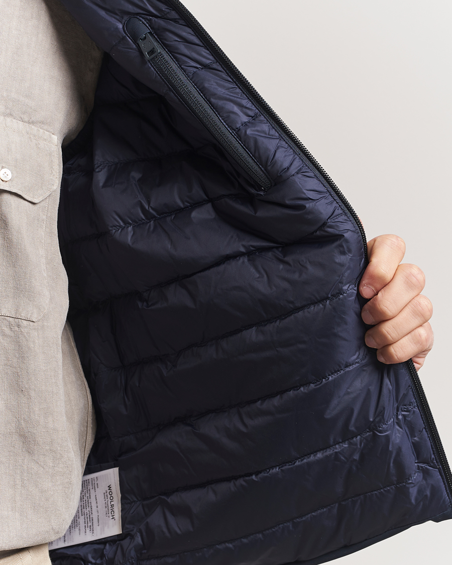 Herre | Veste | Woolrich | Sailing Two Layer Vest Melton Blue