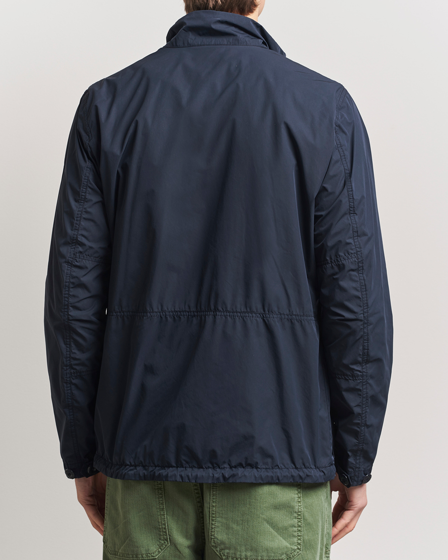 Herre | Jakker | Woolrich | Urban Field Jacket Melton Blue