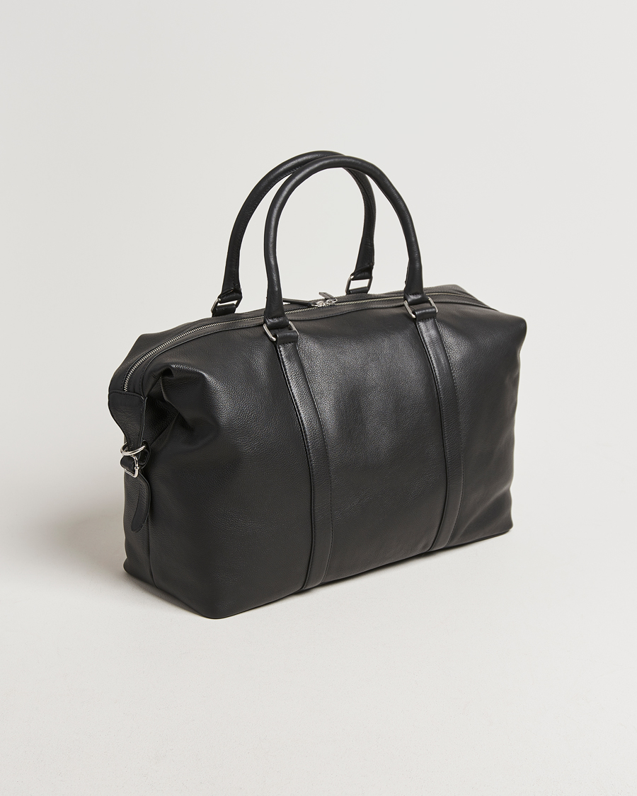 Herre | Tasker | LES DEUX | Leather Weekendbag Black