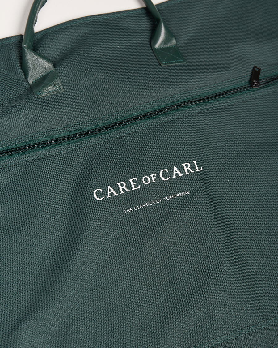 Herre | Care with Carl Garment Bag Classic Green | Care with Carl | Garment Bag Classic Green