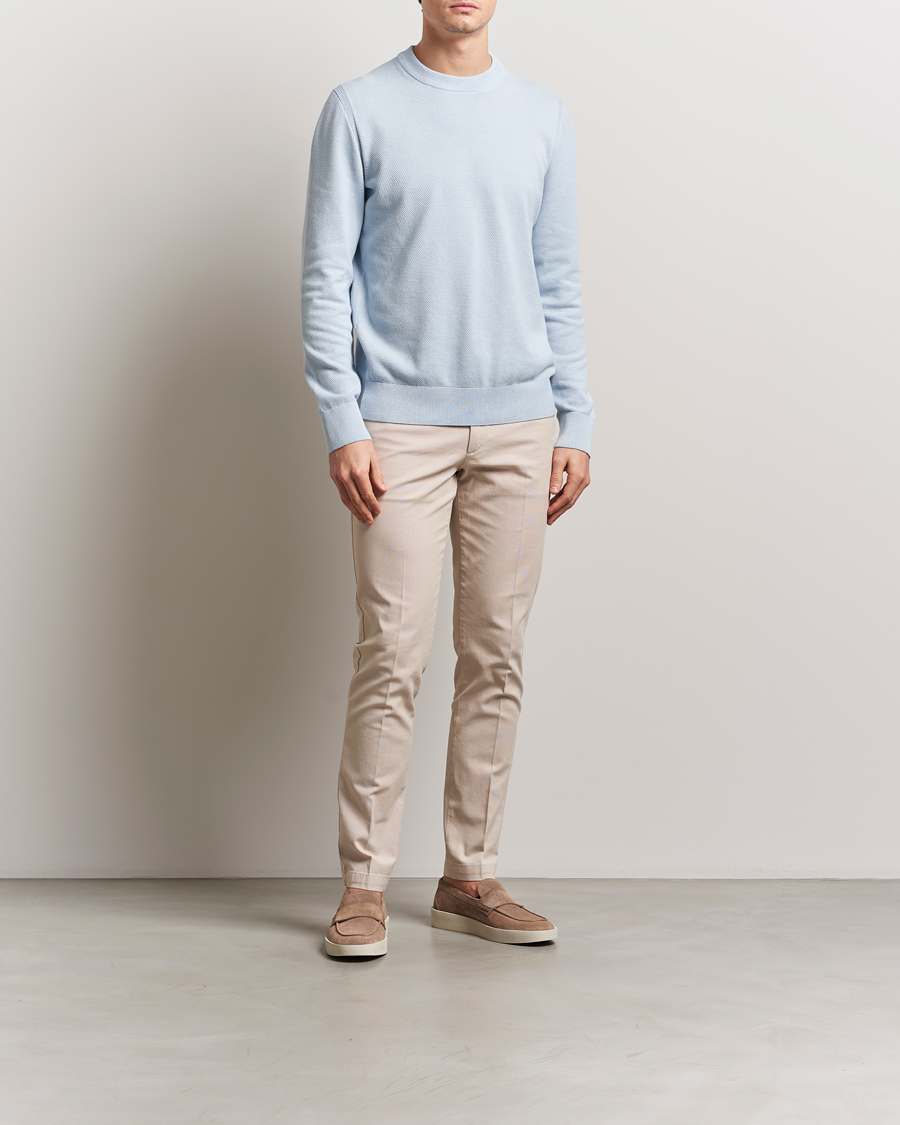 Herre | Bukser | BOSS BLACK | Kaito Structured Cotton Pants Light Beige