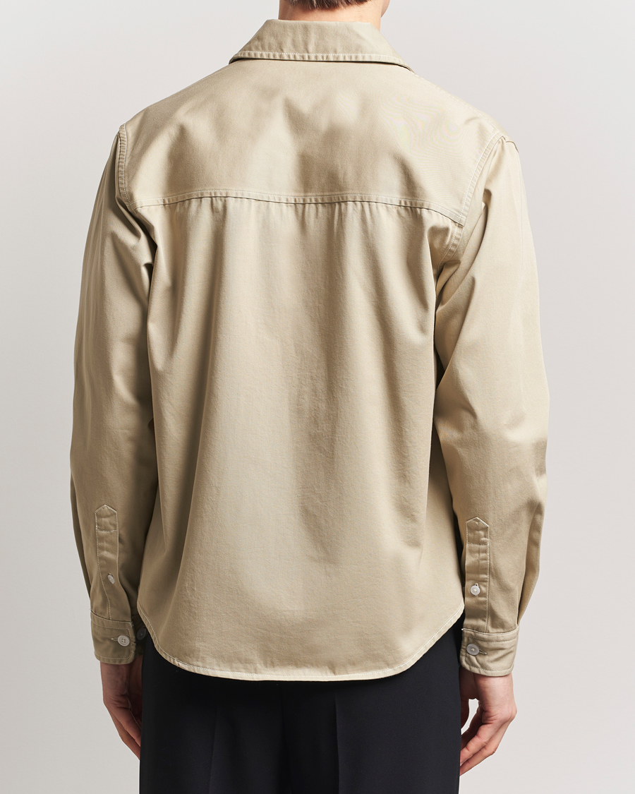 Herre | Skjorter | BOSS BLACK | Owen Pocket Overshirt Light Beige