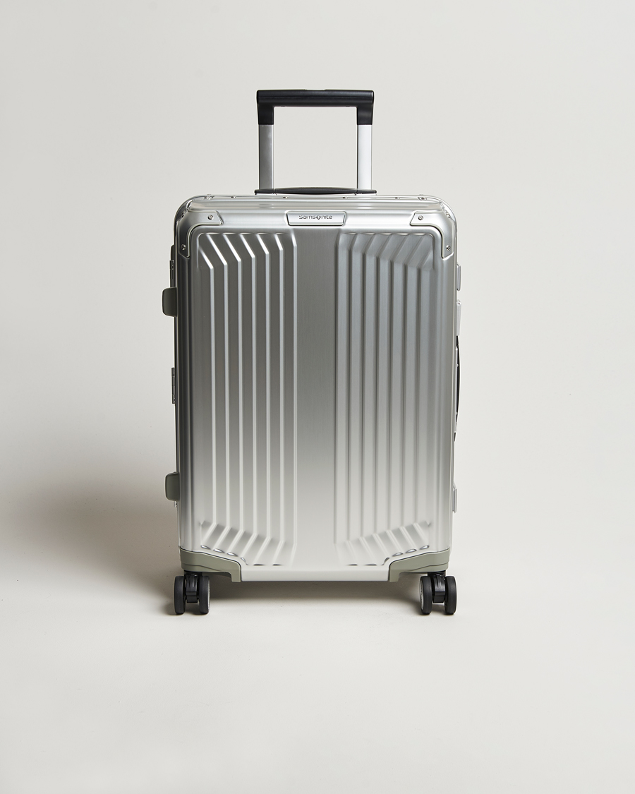 Herre | Tasker | Samsonite | Lite-Box Alu Spinner Carry-On Aluminium