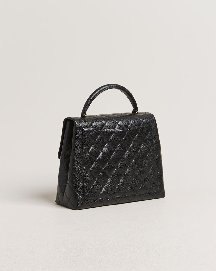 Herre | Gifts for Her | Chanel Pre-Owned | Kelly Top Handle Bag Black Caviar