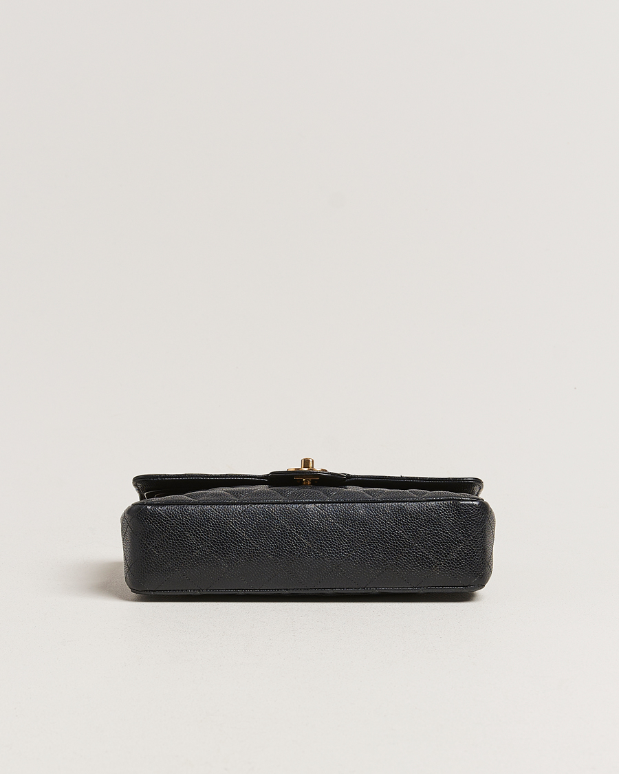 Herre | Chanel Pre-Owned Classic Medium Double Flap Bag Black Caviar | Chanel Pre-Owned | Classic Medium Double Flap Bag Black Caviar