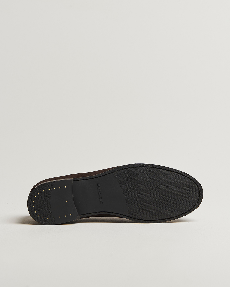 Herre | Loafers | Myrqvist | Stenhammar II Loafer Dark Brown Suede