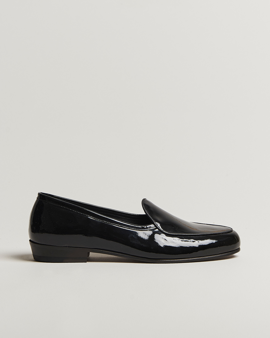 Herre | Laksko | Myrqvist | Ängby Patent Loafer Black