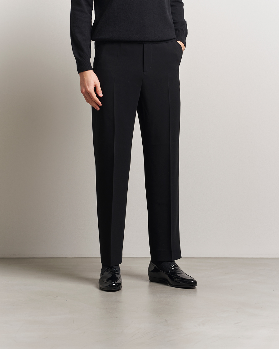 Herre | Laksko | Myrqvist | Ängby Patent Loafer Black