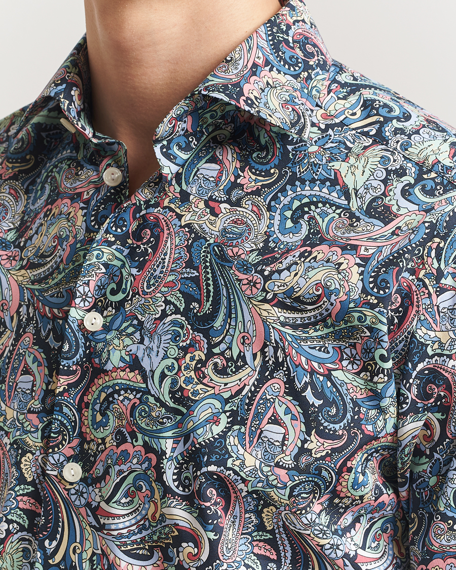 Herre | Skjorter | Eton | Slim Fit Signature Twill Printed Shirt Multi