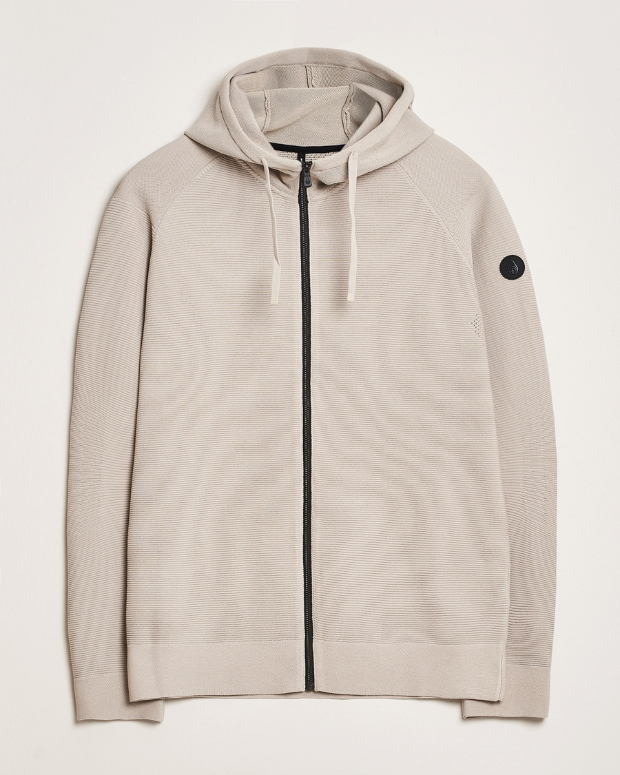 Herre | Trøjer | Sail Racing | Element Seamless Hooded Full Zip Sand