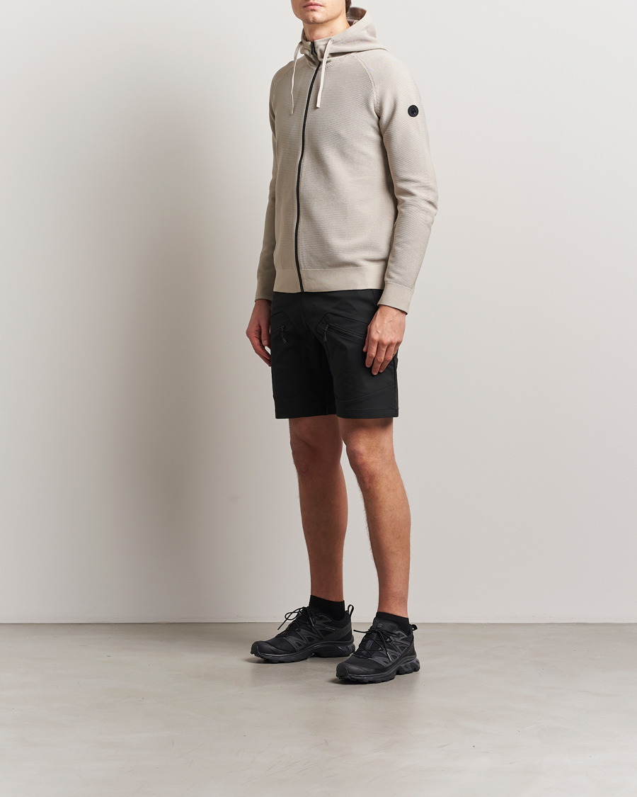 Herre | Trøjer | Sail Racing | Element Seamless Hooded Full Zip Sand